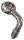 Stainless AN-3 banjo fitting 3/8" 90degr (FR)