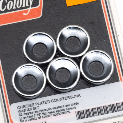 Companion Countersunk Chr washer 7/16",5 (FR)