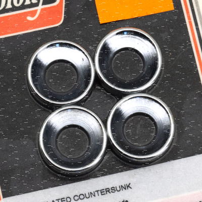 Companion Countersunk Chr washer 1/2", 4 (FR)