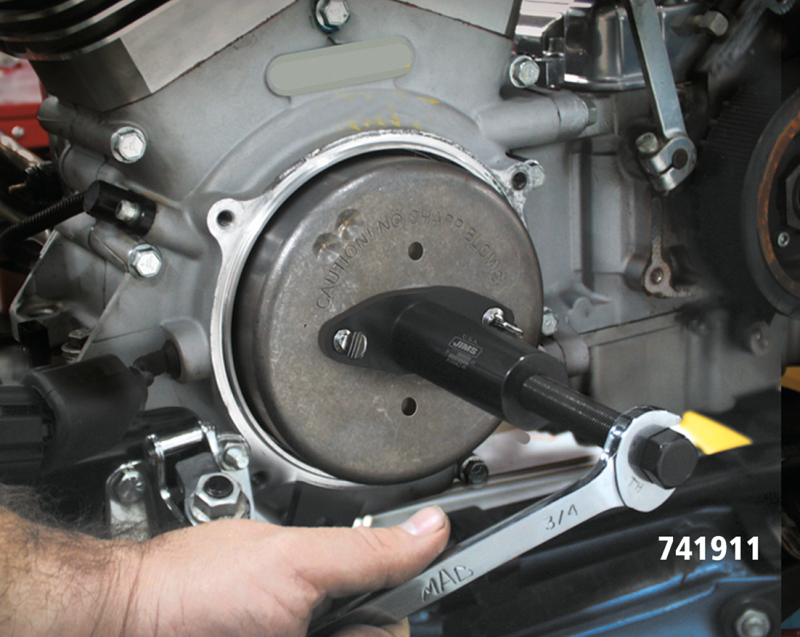 Alternator rotor removal & install. tool (FR)
