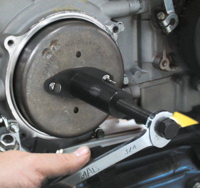 Alternator rotor removal & install. tool (FR)