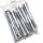10pck hex bolt 1/4-20x2-1/2" UNC zinc (FR)