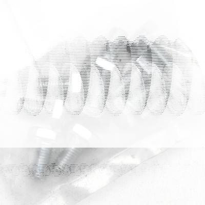 10pck hex bolt 1/4-28x1/2" UNF zinc (FR)