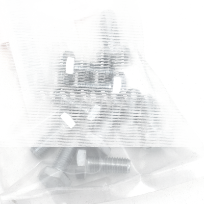 10pck hex bolt 1/4-28x5/8" UNF zinc (FR)