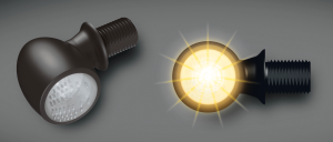 Kellermann Bullet Atto Blk LED turnsigna (FR)