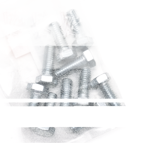10pck hex bolt 5/16-18x7/8" UNC zinc (FR)