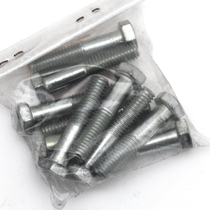 10pck hex bolt 5/16-18x1-5/8" UNC zinc