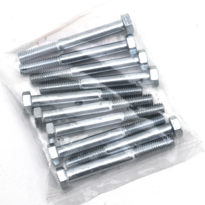 10pck hex bolt 5/16-18x2-3/4" UNC zinc (FR)