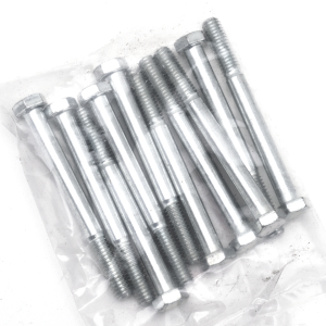 10pck hex bolt 5/16-18x3-1/4" UNC zinc