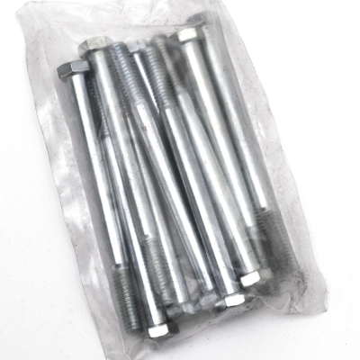 10pck hex bolt 5/16-18x4" UNC zinc (FR)