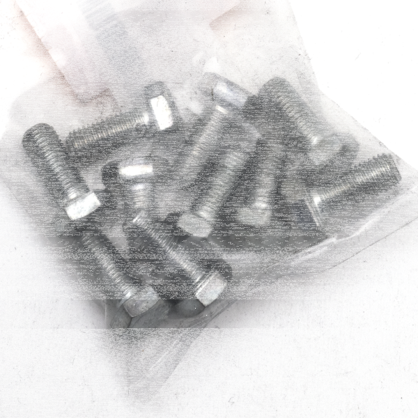 10pck hex bolt 5/16-24x3/4" UNF zinc (FR)