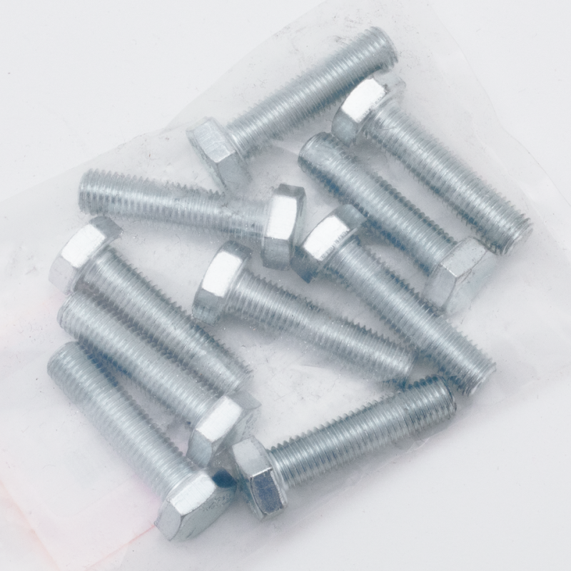 10pck hex bolt 5/16-24x1-1/4" UNF zinc (FR)