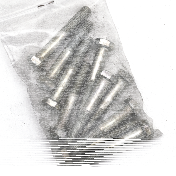 10pck hex bolt 5/16-24x2" UNF zinc (FR)
