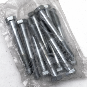 10pck hex bolt 5/16-24x2-3/4" UNF zinc