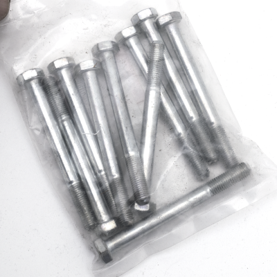 10pck hex bolt 5/16-24x3-1/4" UNF zinc (FR)