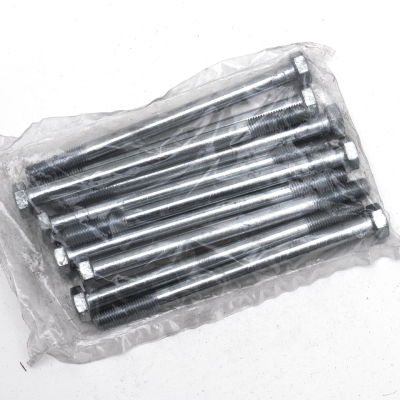 10pck hex bolt 5/16-24x4-1/2" UNF zinc (FR)