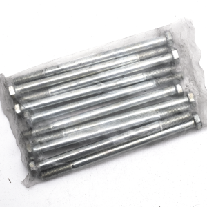 10pck hex bolt 5/16-24x5" UNF zinc