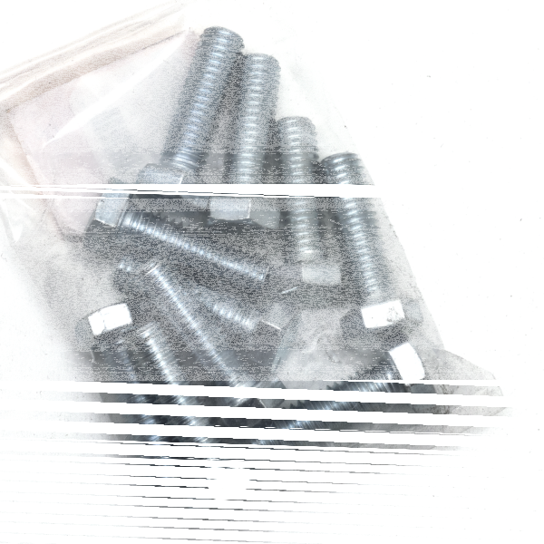 10pck hex bolt 3/8-16x1-1/4" UNC zinc (FR)