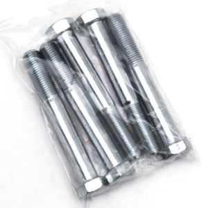5pck hex bolt 7/16-20x3.250" UNF zinc (FR)