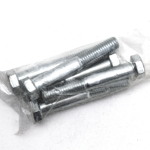 5pck hex bolt 1/2-13x3.125" UNC zinc (FR)
