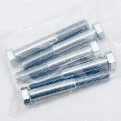 5pck hex bolt 1/2"-20x3.5" UNF zinc (FR)