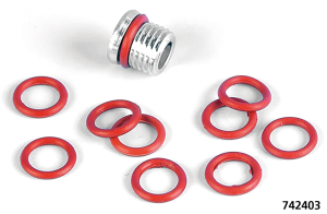 10pck Viton O-ring Magnetic Drain Plug (FR)