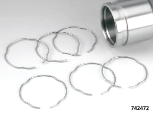 6pck Retaining Ring 49mm Fork Oil Seal (FR)