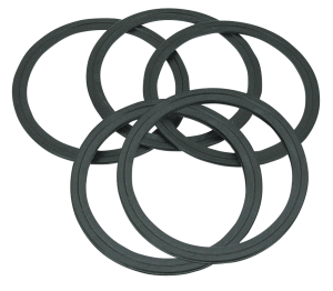 5pck Seal, Molded Rubber Oil Filter Cap (FR)