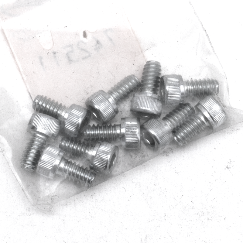 10pck allen bolt No. 10-24x3/8" UNC zinc (FR)