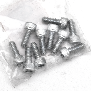 10pck allen bolt No. 10-24x1/2" UNC zinc
