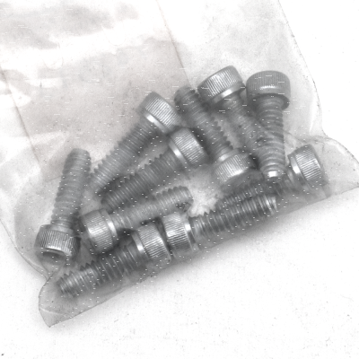 10pck allen bolt No. 10-24x5/8" UNC zinc (FR)