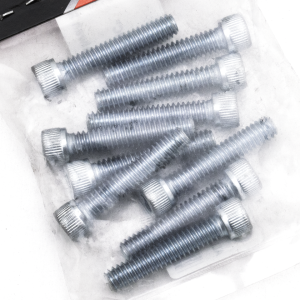 GZP 10pck allen bolt 1/4-20x1-1/4" zinc
