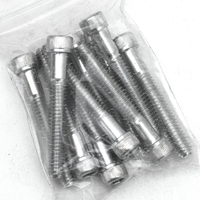 10pck allen bolt 1/4-20x1-3/4" UNC zinc (FR)