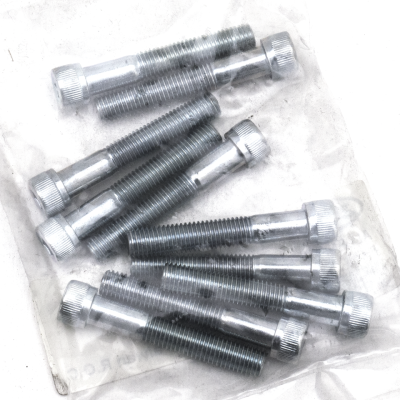GZP 10pck allen bolt 1/4-28x1-1/2" zinc