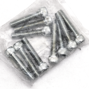 GZP 10pck allen bolt 5/16-18x1-1/2" zinc (FR)