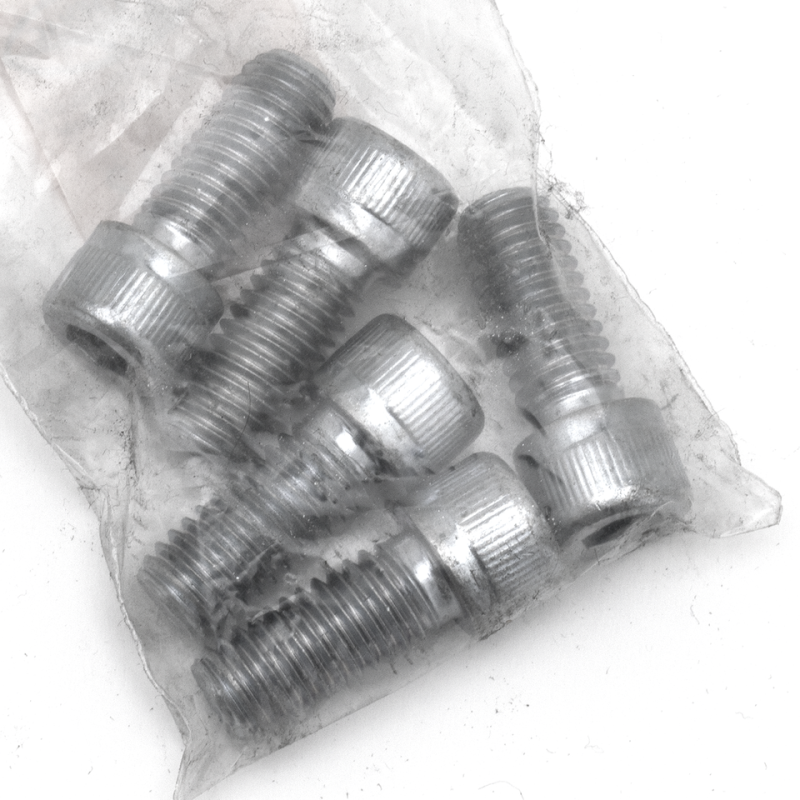 5pck allen bolt 7/16-14x1" UNC zinc (FR)