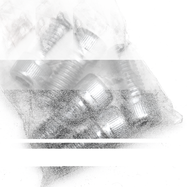 5pck allen bolt 7/16-14x1" UNC zinc (FR)