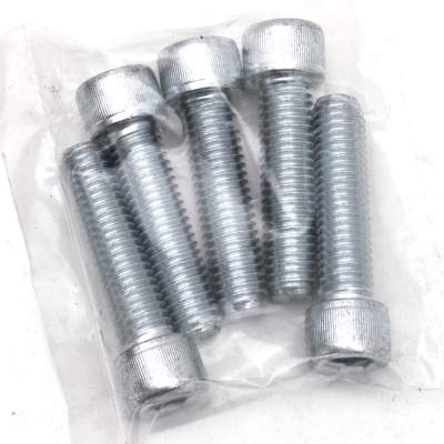 5pck allen bolt 1/2-13x2" UNC zinc