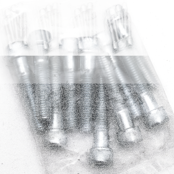 5pck allen bolt 1/2-13x2-1/2" UNC zinc (FR)