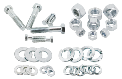 5pck allen bolt 1/2-13x2-3/4" UNC zinc (FR)