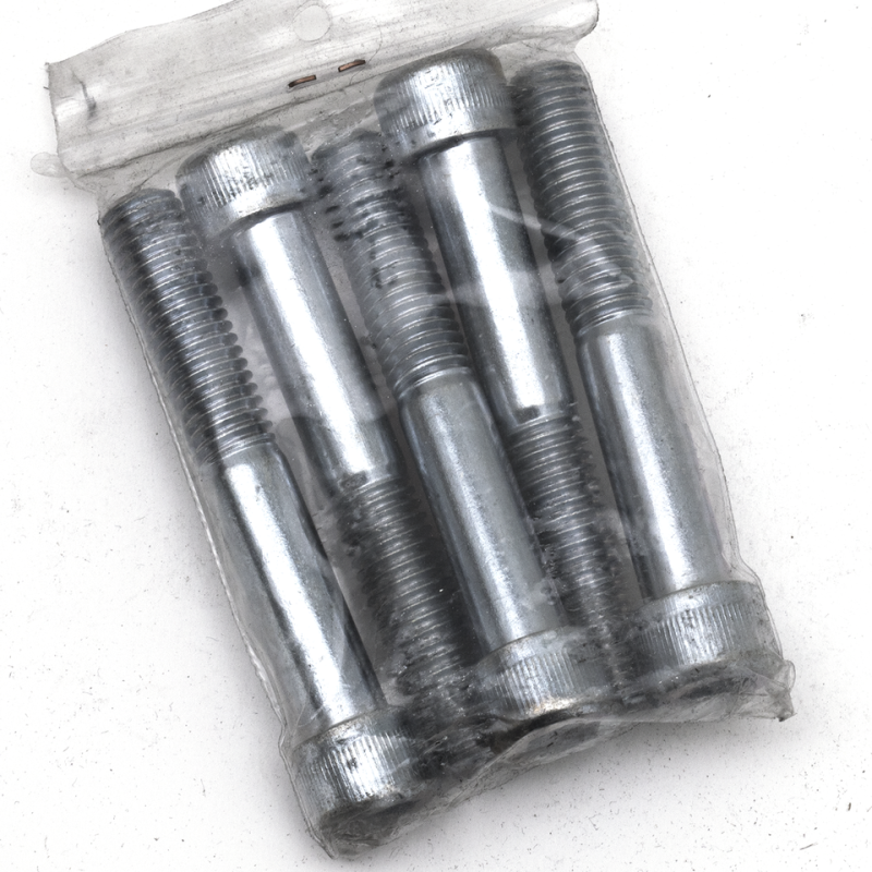 5pck allen bolt 1/2-13x3-1/4" UNC zinc (FR)