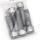 5pck allen bolt 1/2-20x1-3/4" UNF zinc