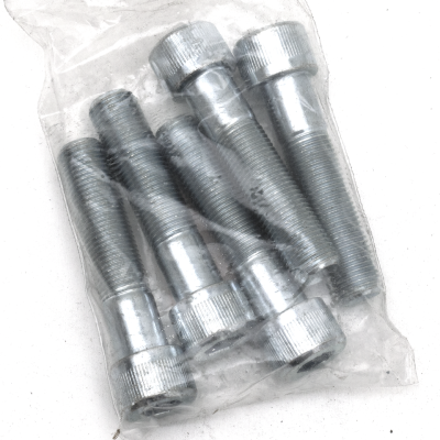 5pck allen bolt 1/2-20x2-1/4" UNF zinc (FR)