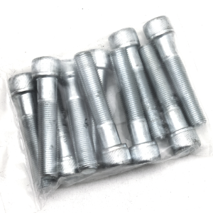 5pck allen bolt 1/2-20x2-1/2" UNF zinc