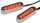 Cyron Convex 6 LED Chrome Amber pair (FR)