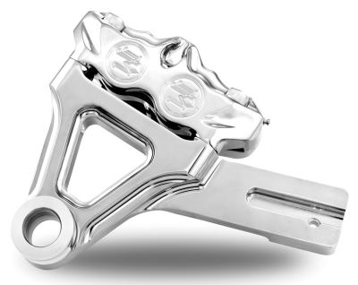 PM 4 Piston rear brake FXD08-up Chrome (FR)