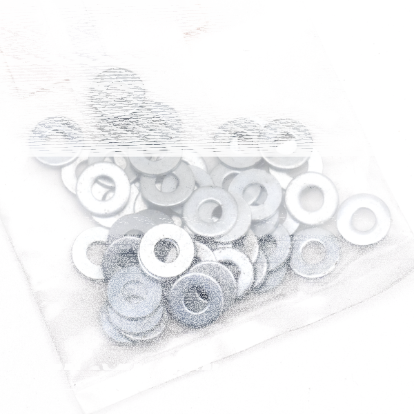 50pck washer 3/16" zinc (FR)