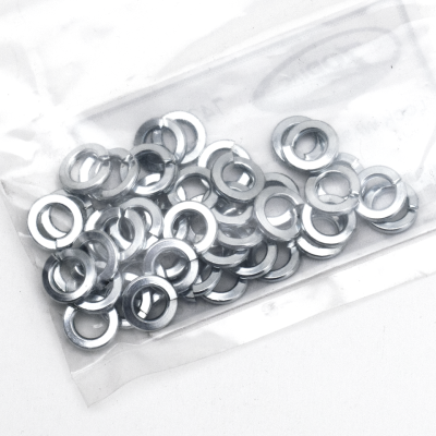 GZP 50pck lock washer 1/4" zinc (FR)