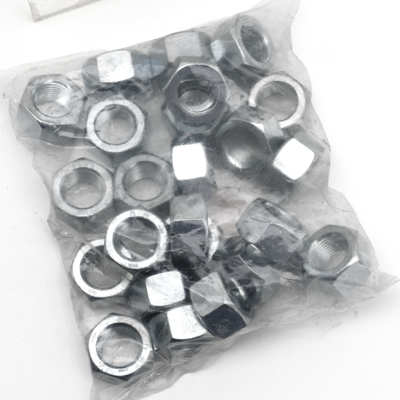 25pck nut 5/8-18 UNF zinc (FR)