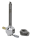 Pingel 1/4NPT petcock rear outlet alu (FR)